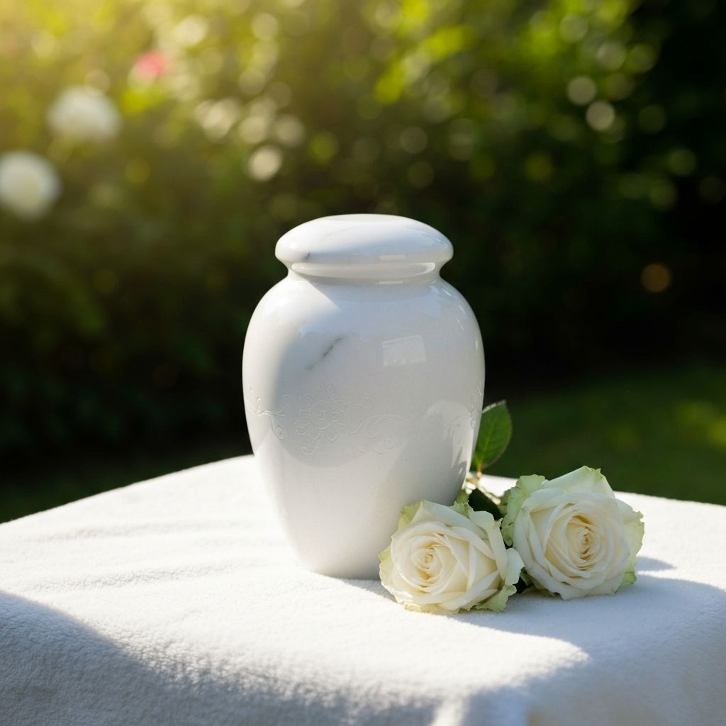 Urna funeraria elegante